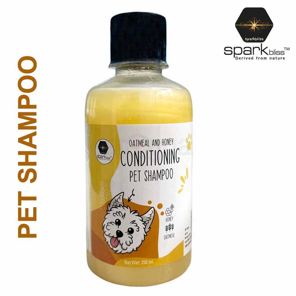 Sparkbliss Oatmeal and Honey Pet Shampoo 250ml  