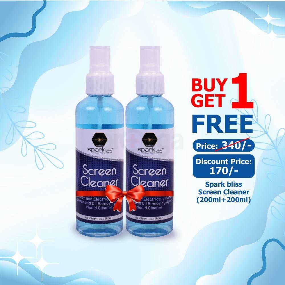 Buy 1 Sparkbliss Screen Cleaner 200ml Get 1 Free  