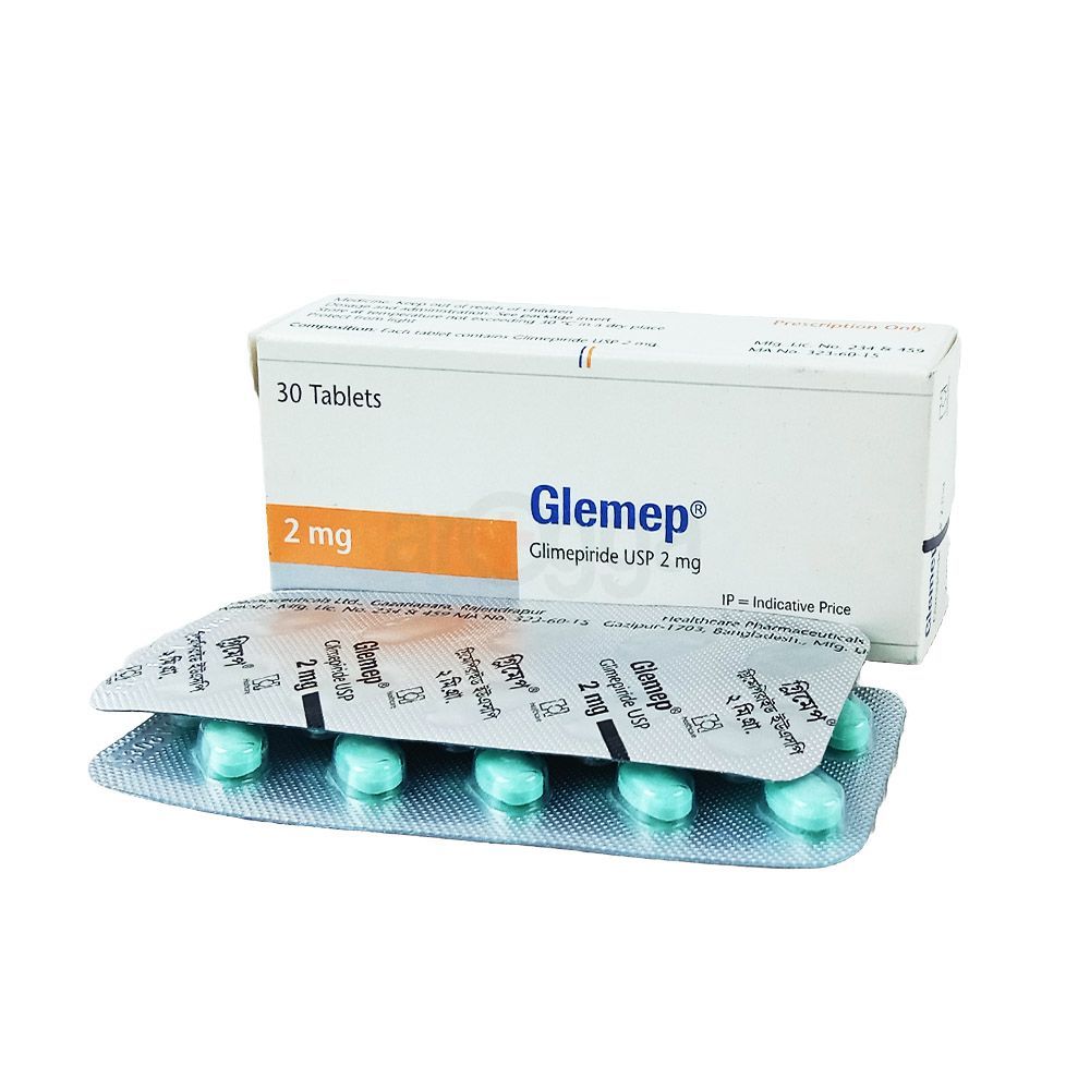 Glemep 2mg Tablet