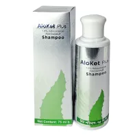 Aloket Plus Anti-Dandruff Shampoo – 75ml 2% Shampoo