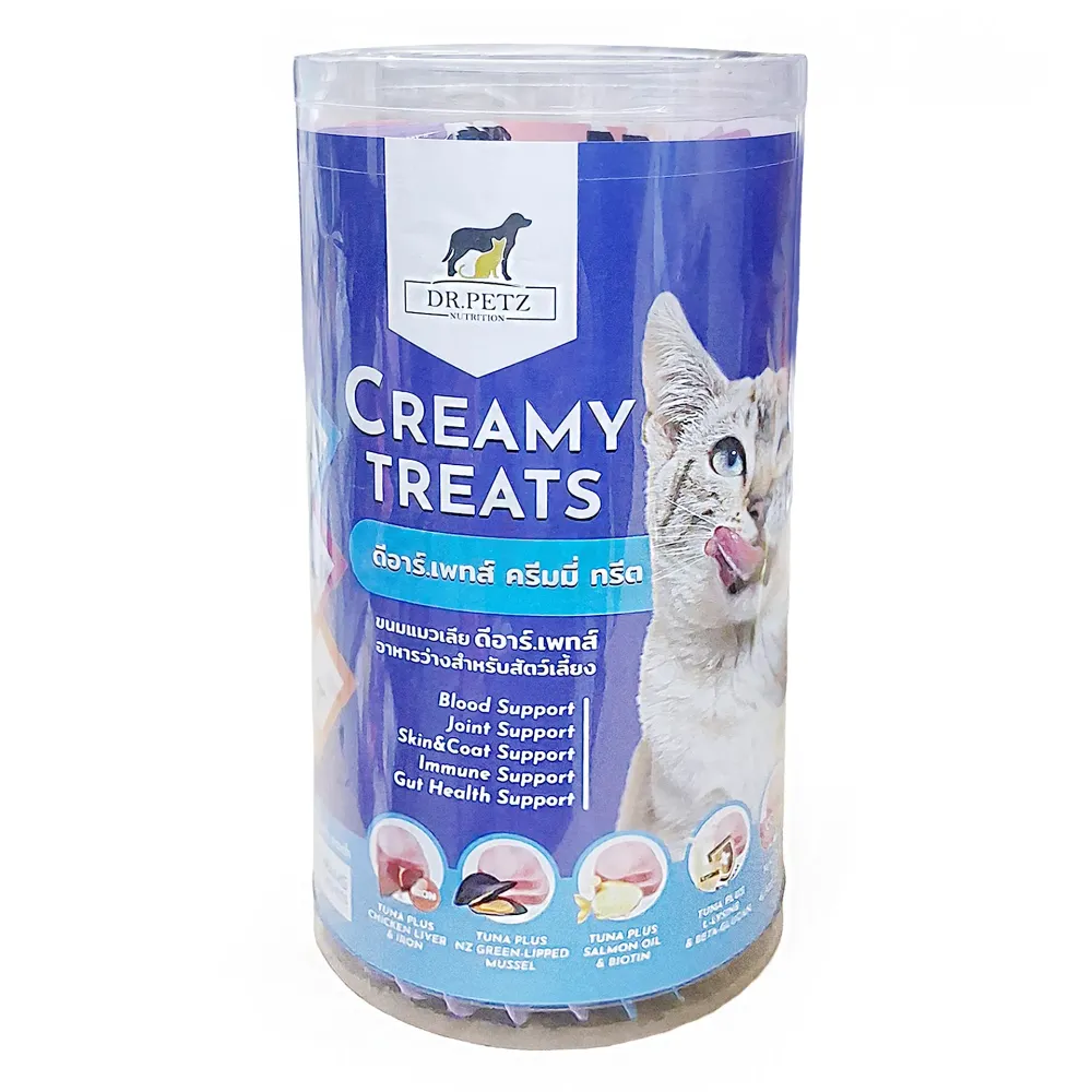 PA-Dr Petz Creamy Treats MIx Jar (12gm X 30Pcs)  