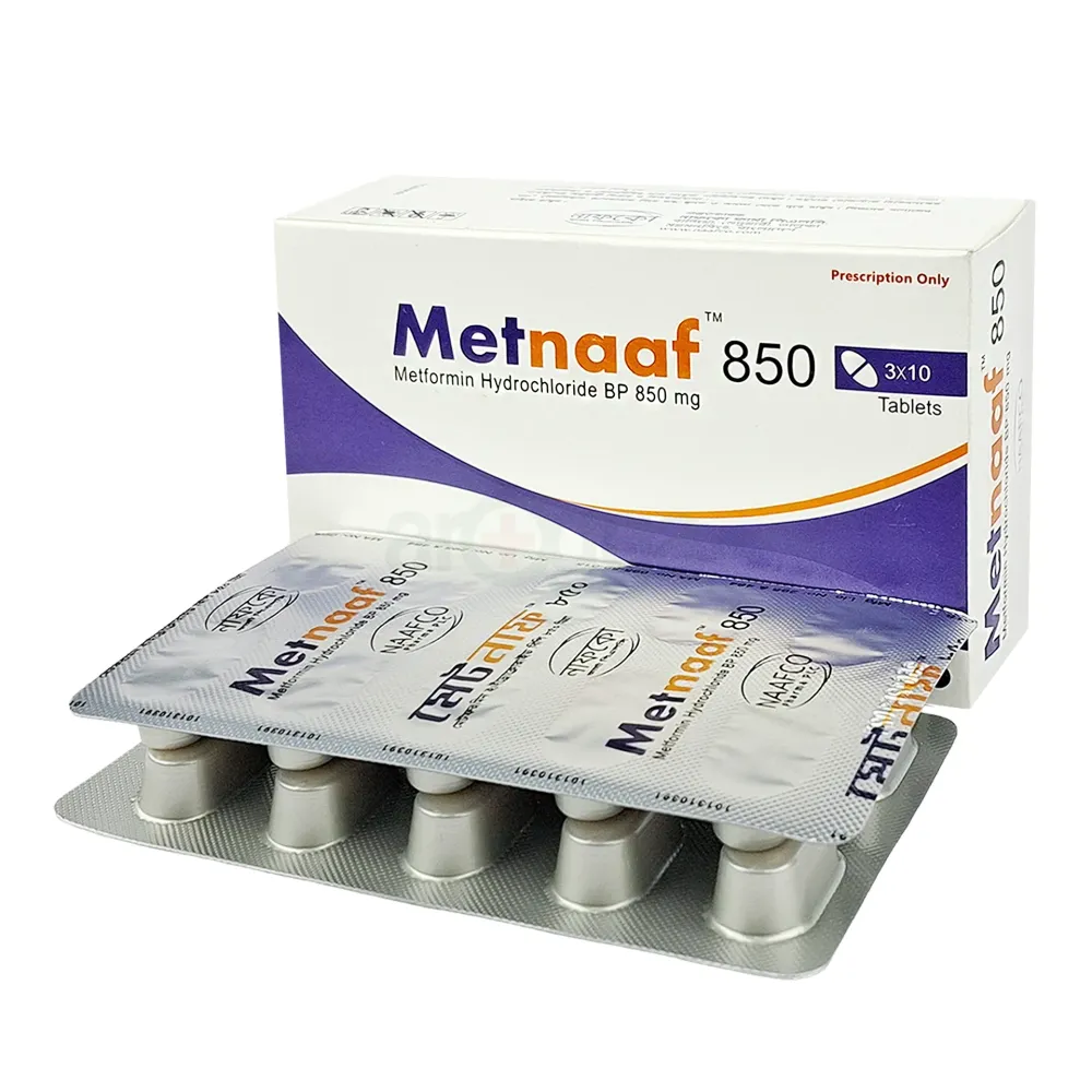Metnaaf 850mg Tablet