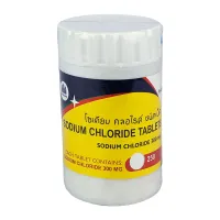Sodium Chloride 300 mg (NaCl) Made in Thailand 300mg Tablet