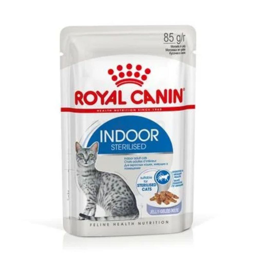 Royal Canin Pouch Indoor Jelly Cat Food 85g  