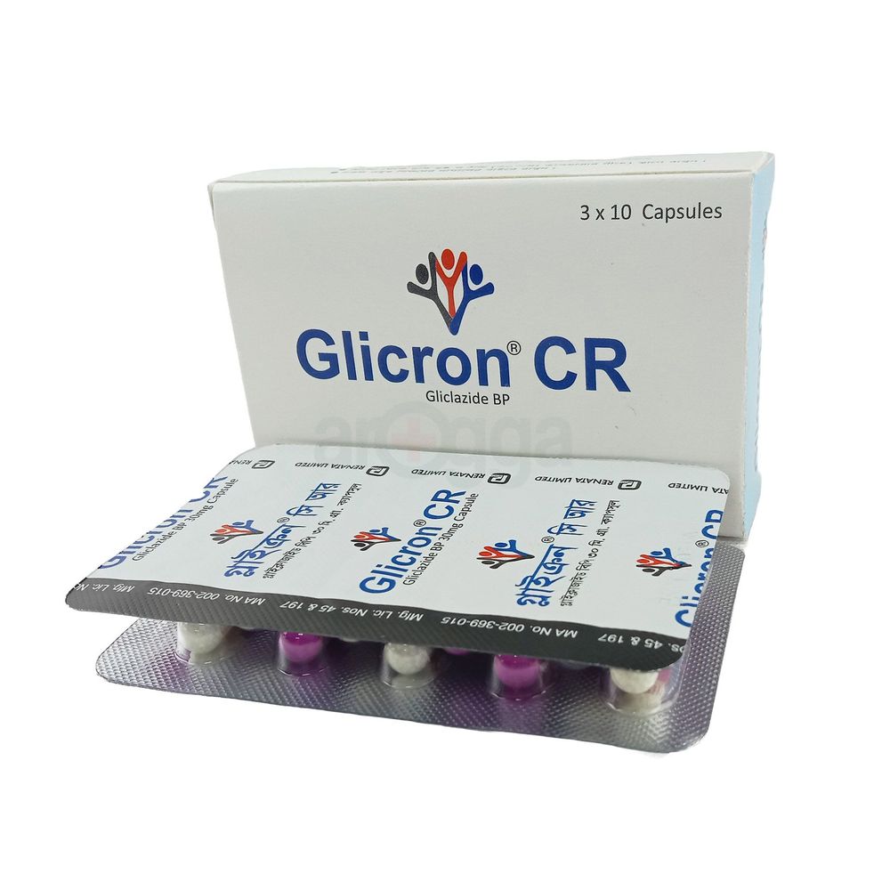 Glicron CR 30mg Capsule