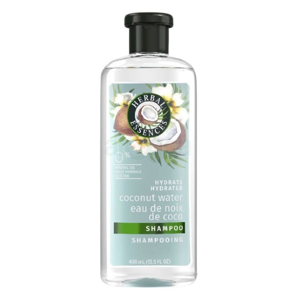 Herbal Essences Hydrated & Refreshed Coconut Water Shampoo for Dehydrated Coarse Hair 400ml  