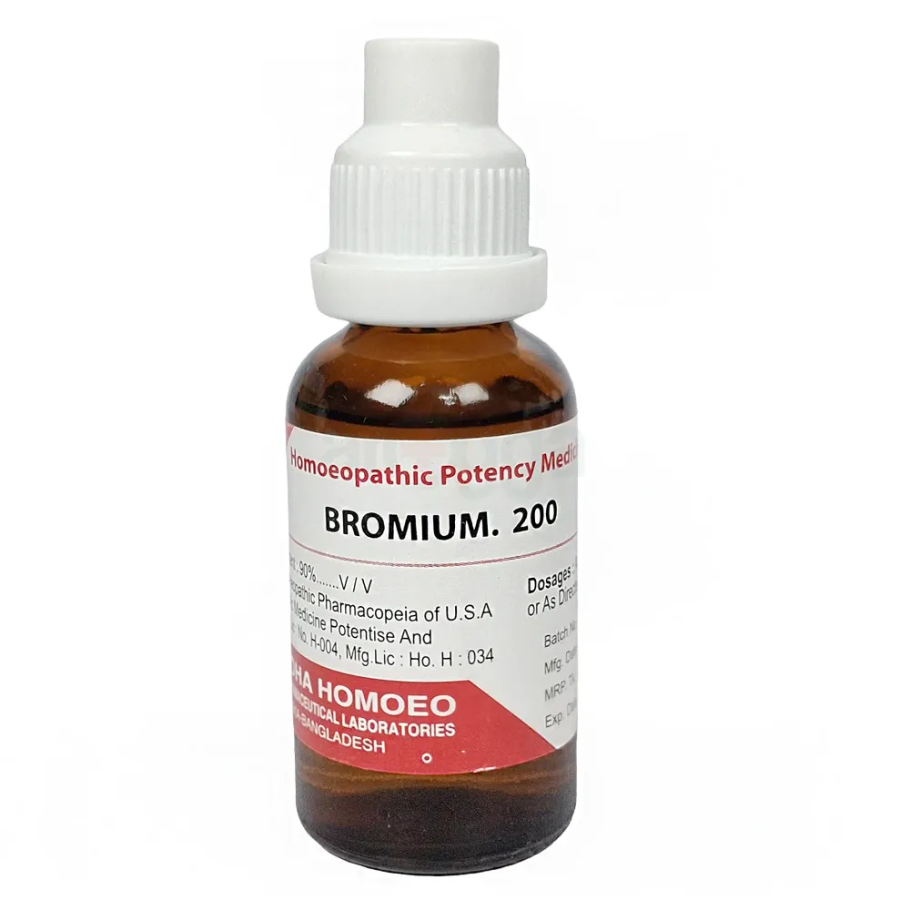 Bromium 200 30ml(Zoha Homeo) price in Bangladesh | Arogga