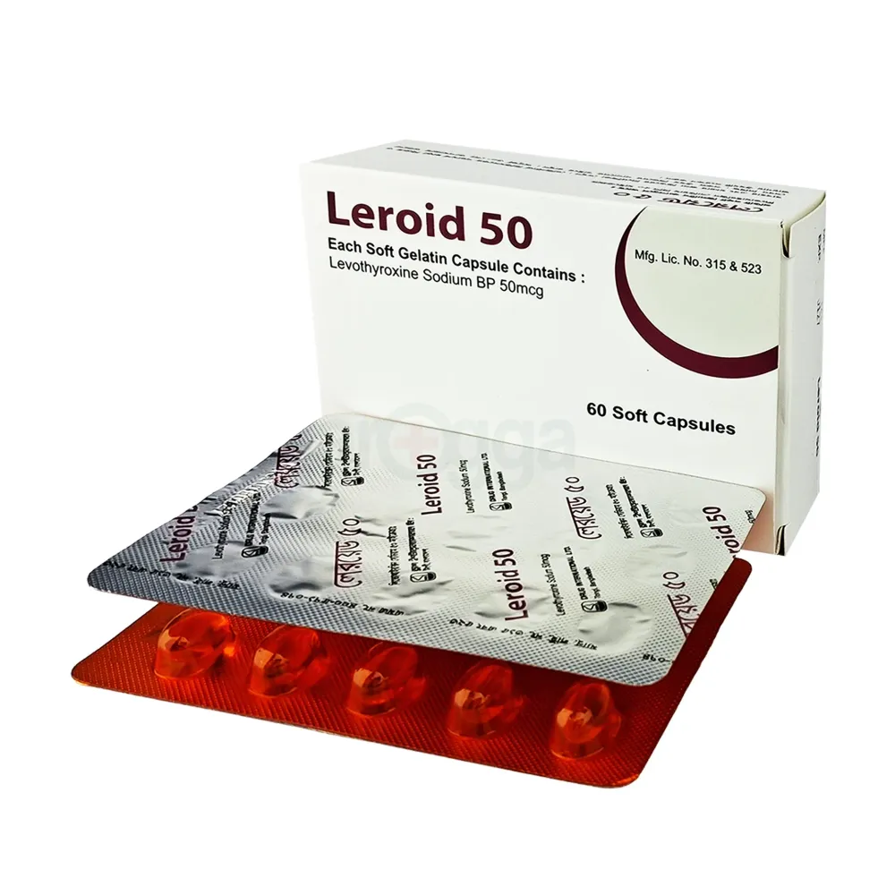 Leroid 50 Capsule 50mcg capsule