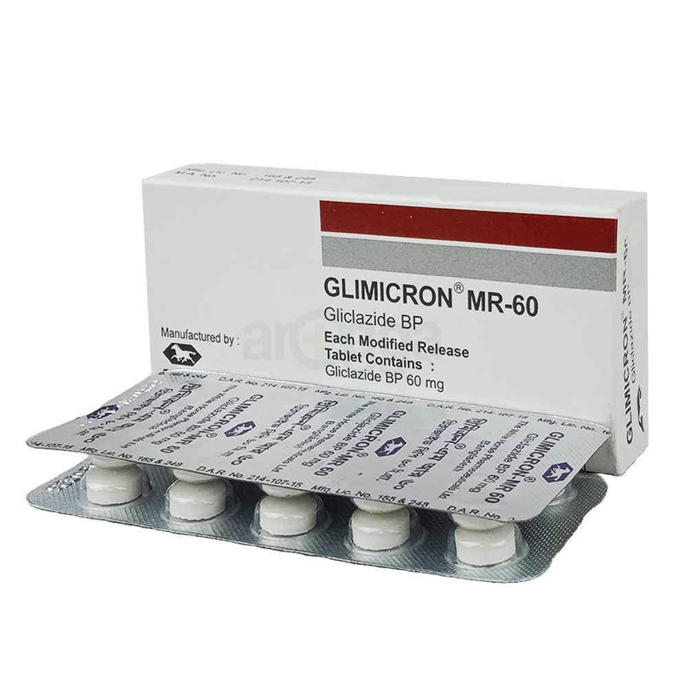 Glimicron MR 60mg Tablet