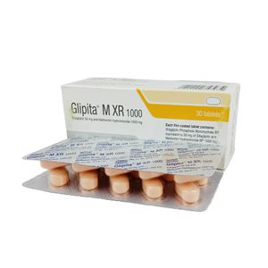 Glipita M XR 1000mg+50mg Tablet