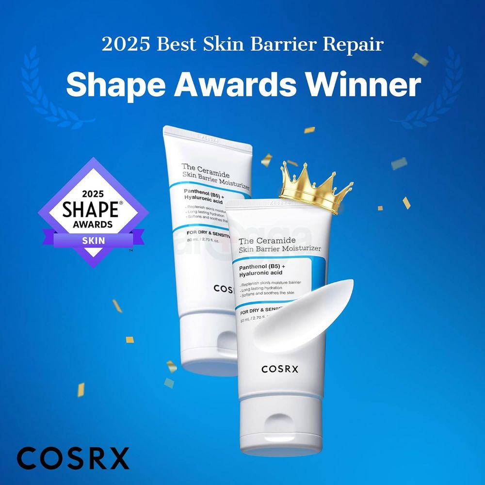COSRX The Ceramide Skin Barrier Moisturizer with Panthenol (B5) + Hyaluronic Acid for Dry & Sensitive Skin 80ml  