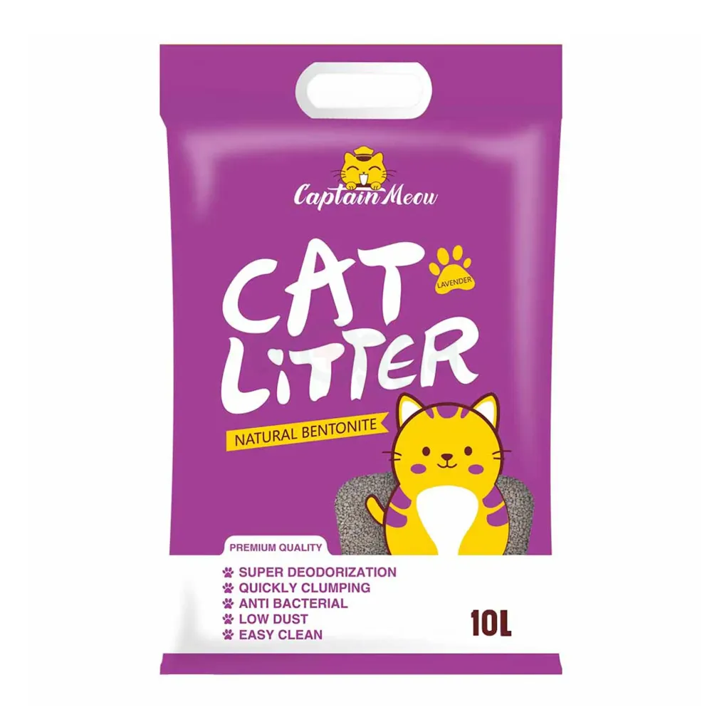 Captain Meow Cat Litter (Lavender) 10L  