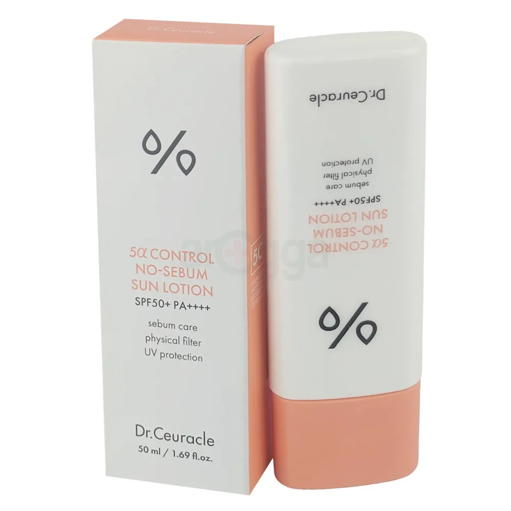 Dr.Ceuracle 5α Control No-Sebum Sun Lotion SPF50+ PA++++ 50g  