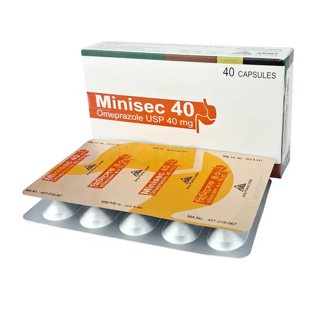 Minisec 40mg capsule