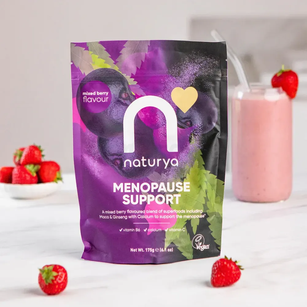 Naturya Mixed Berry Flavoured Menopause Support Superfood 175g  