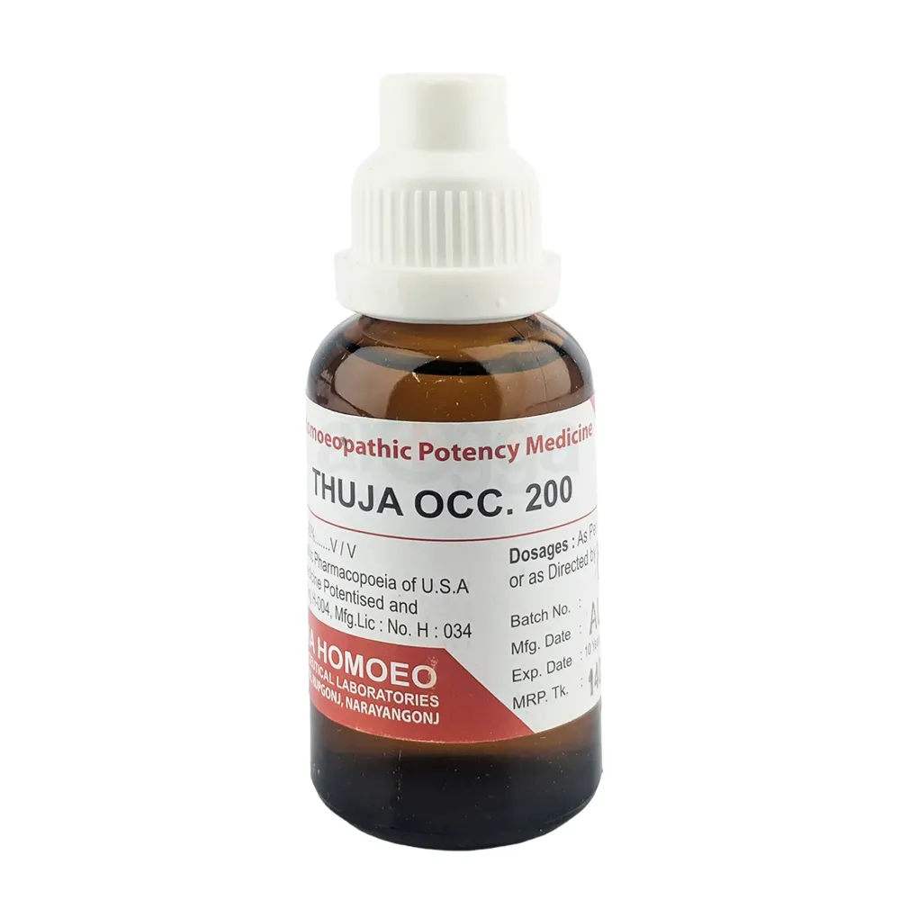 Thuja Occ 200  30ml(Zoha Homeo)  
