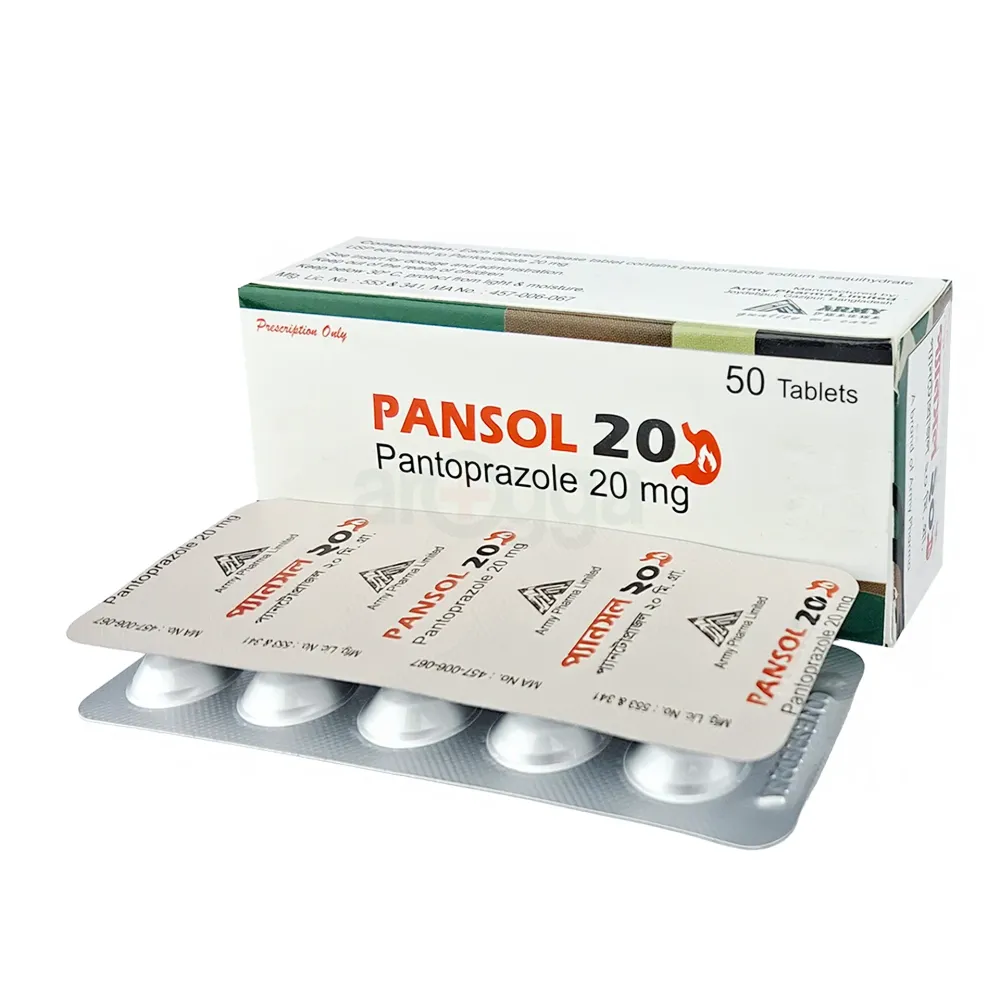 Pansol 20mg Tablet