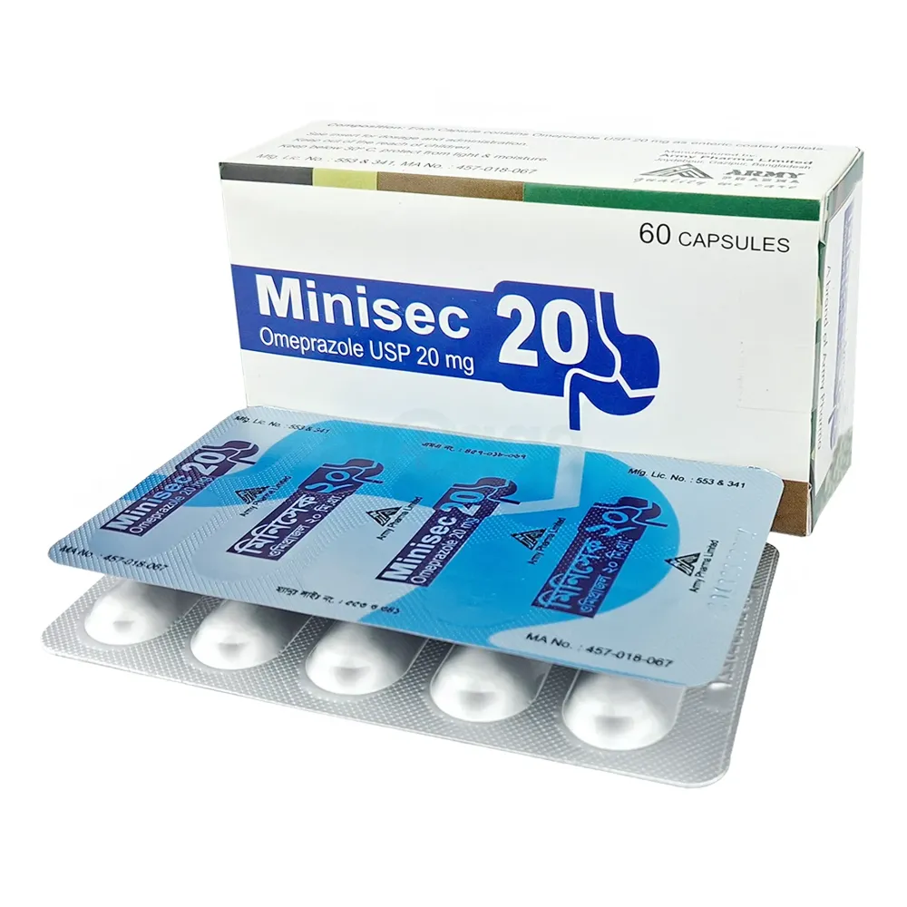 Minisec 20mg capsule