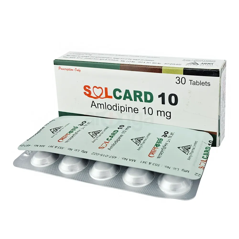 Solcard 10mg Tablet