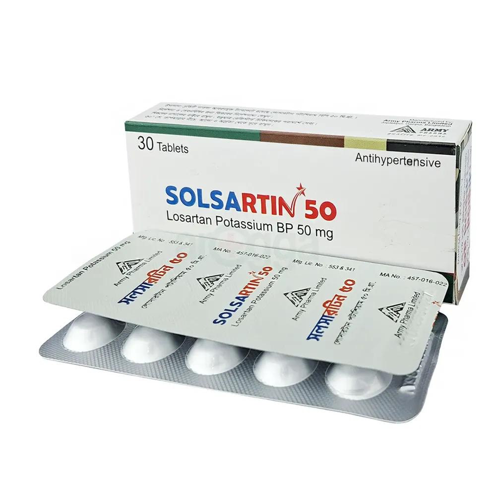 Solsartin 50mg Tablet