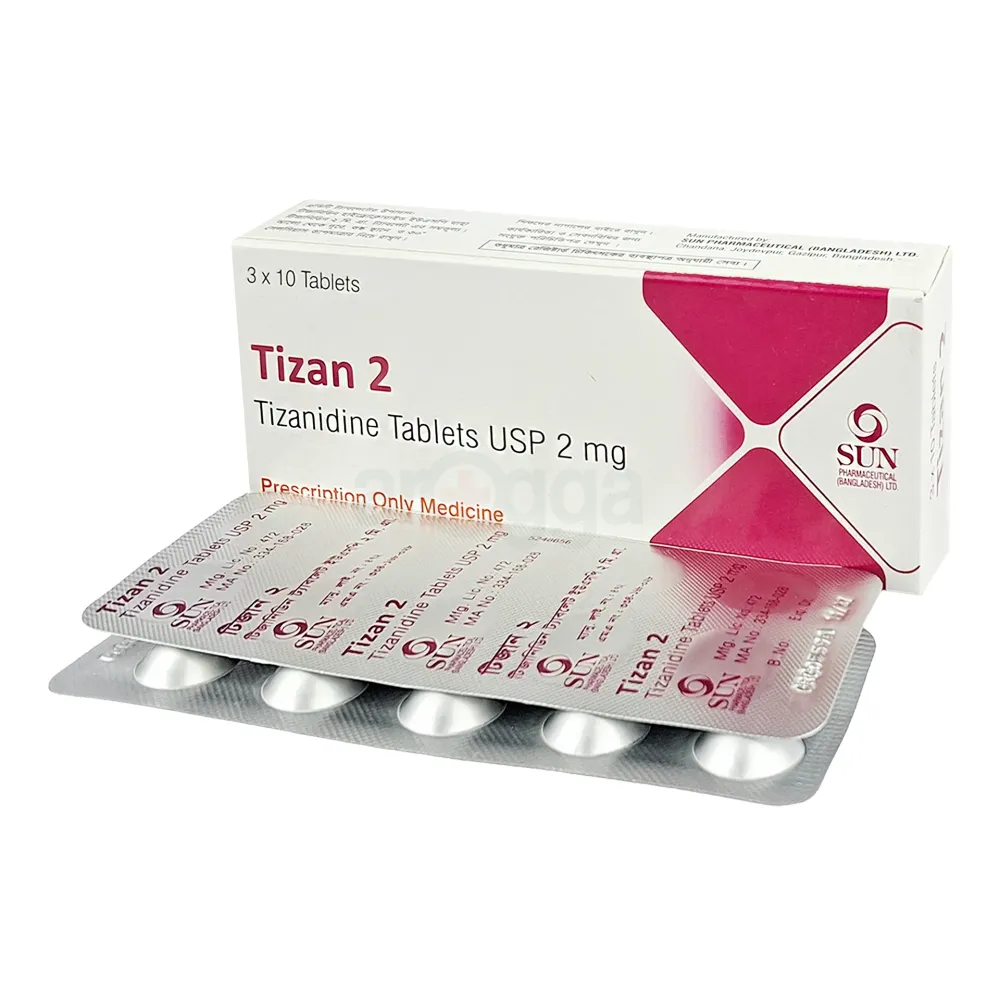 Tizan 2mg Tablet
