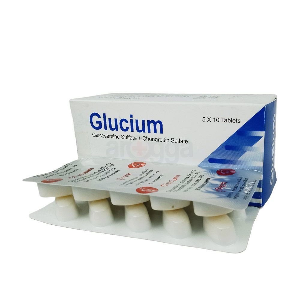 Glucium 200mg+250mg Tablet