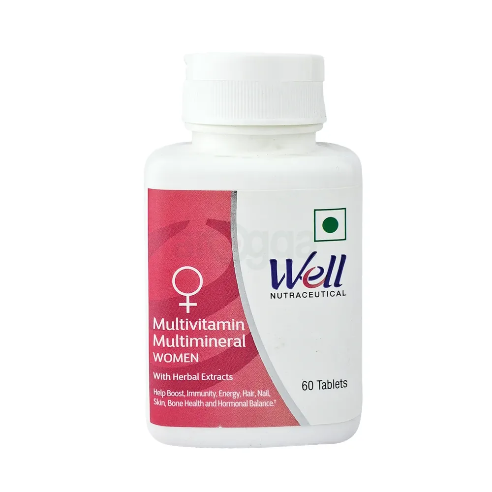 Well Nutraceutical Multivitamin Multimineral 60 Tablets  