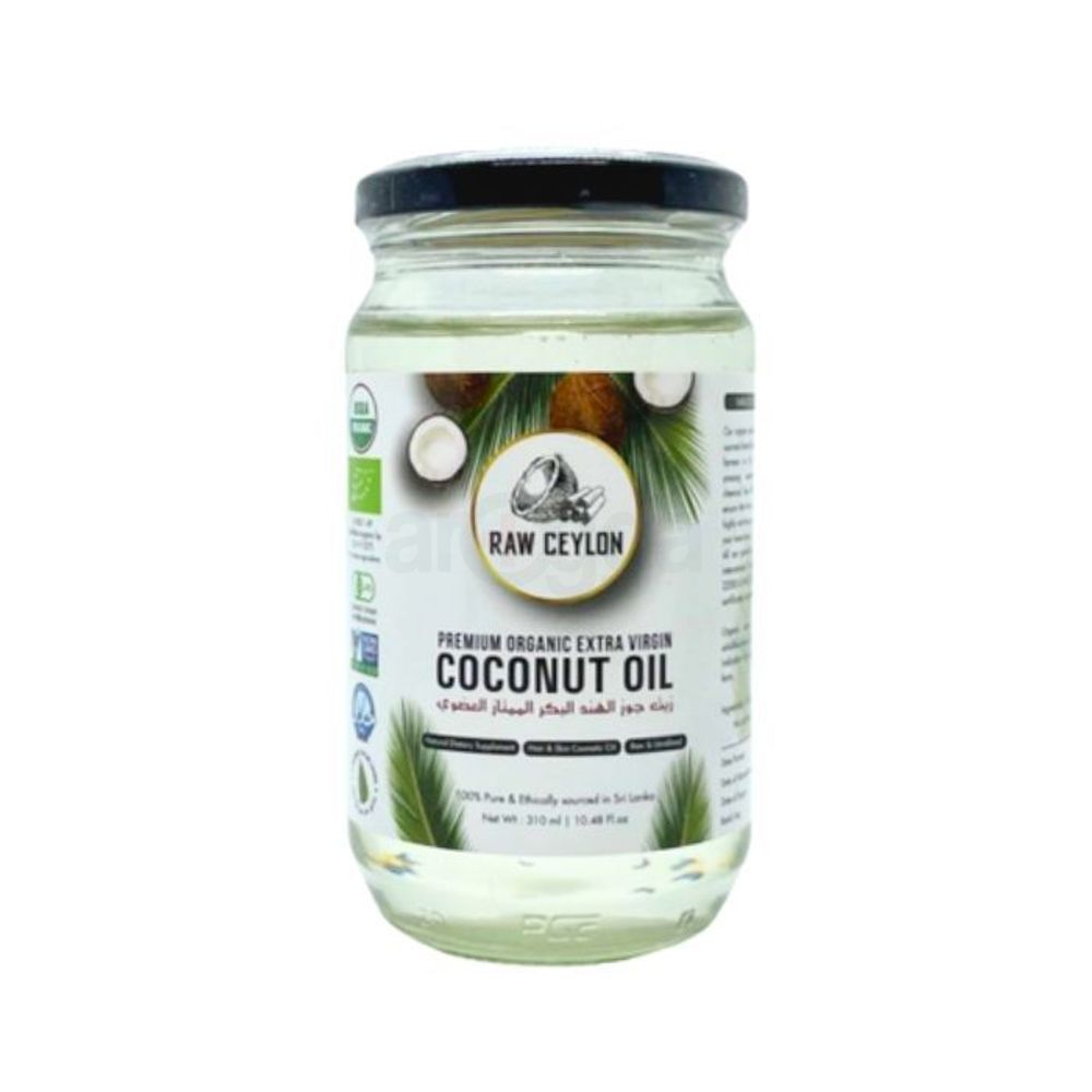 Raw Ceylon Organic Extra Virgin Coconut Oil 310ml  