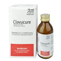 Clavucure 70ml 125mg+31.25mg/5ml Powder for Suspension