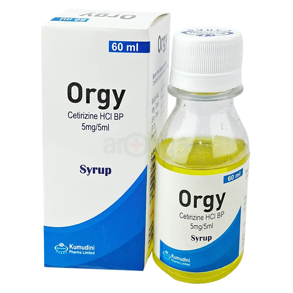Orgy 60ml 5mg/5ml Syrup