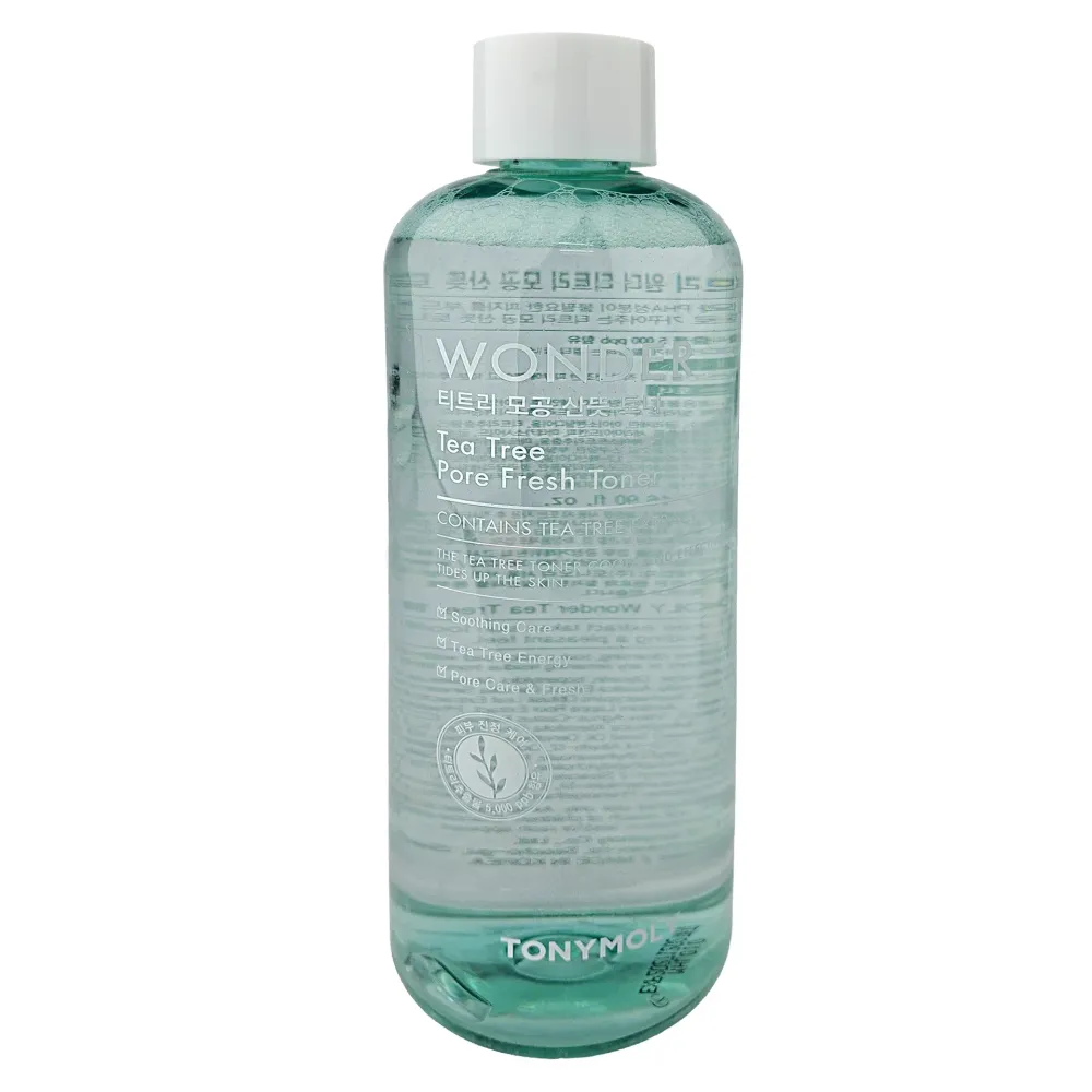 Tonymoly Wonder Tea Tree Pore Fresh Toner - 500ml  