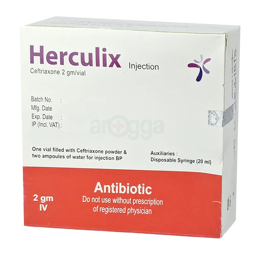 Herculix 2gm IV 2gm/vial Injection
