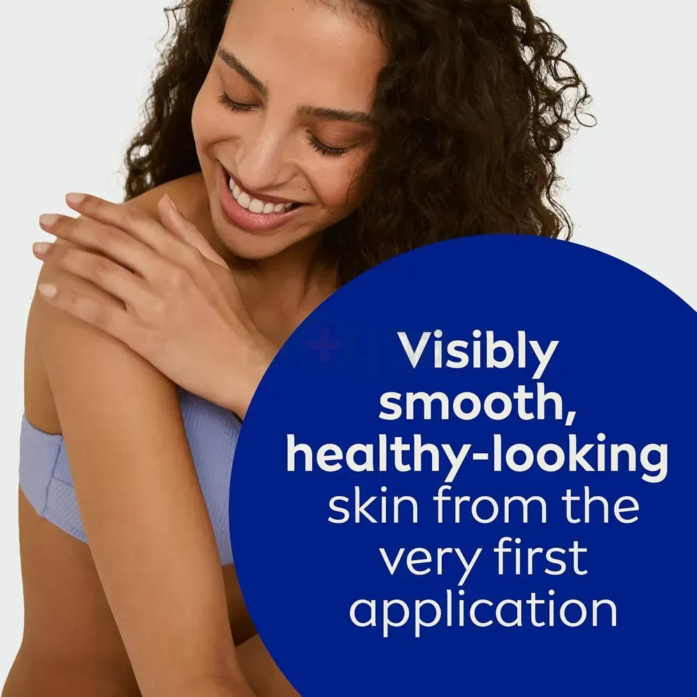 Nivea 48hr Smooth Sensation Deep Nourish Serum Body Lotion with Shea Butter for Dry Skin 250ml  