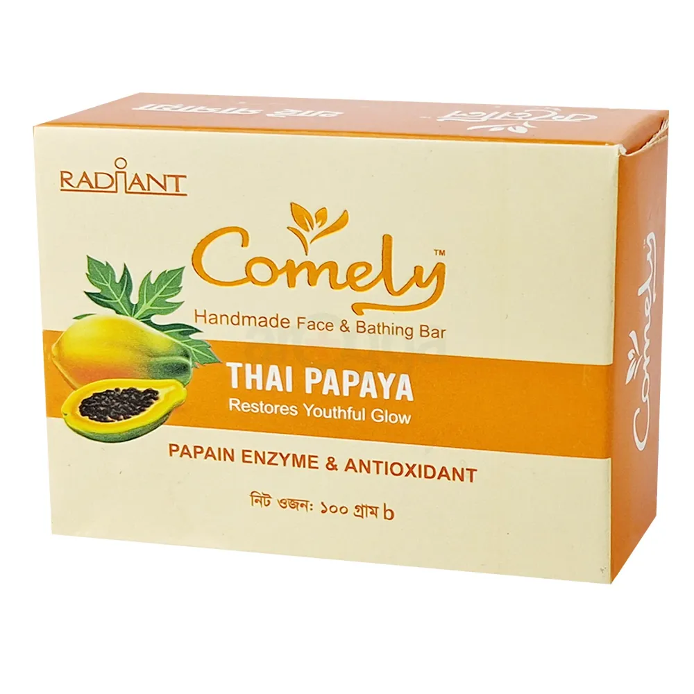 Comely Handmade Thai Papaya Face & Bath Bar 100g price in Bangladesh ...