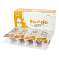 Ovoshel-D 500mg+200IU Tablet