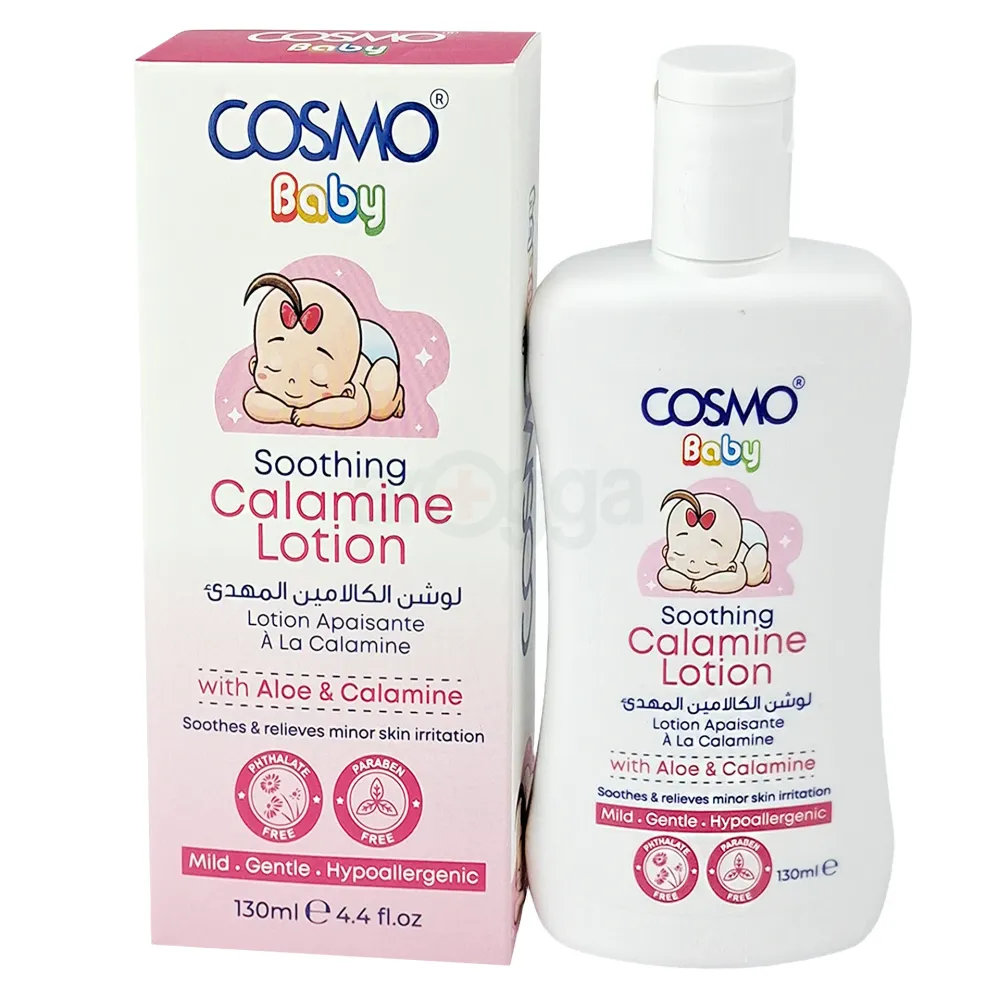 Cosmo Baby Soothing Calamine Lotion with Aloe & Calamine – 130ml  