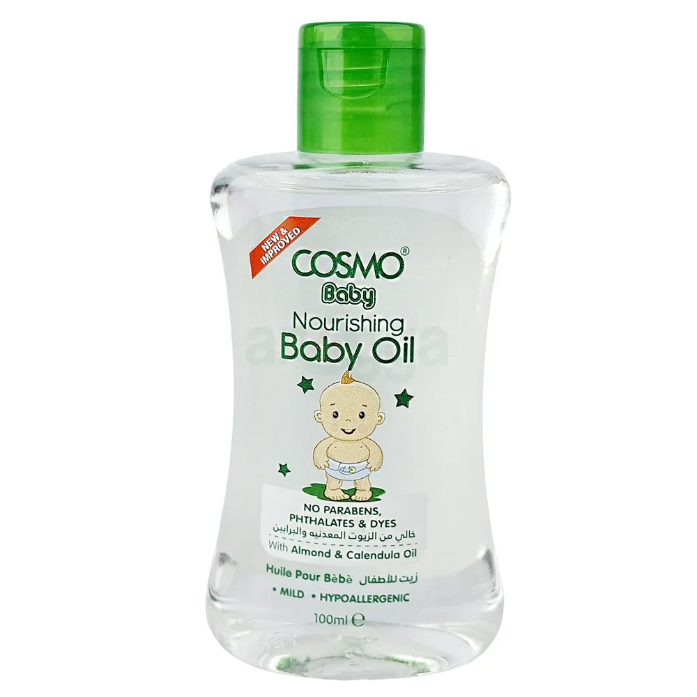 Cosmo Baby Nourishing Baby Oil 100ml with Almond & Calendula Oil  