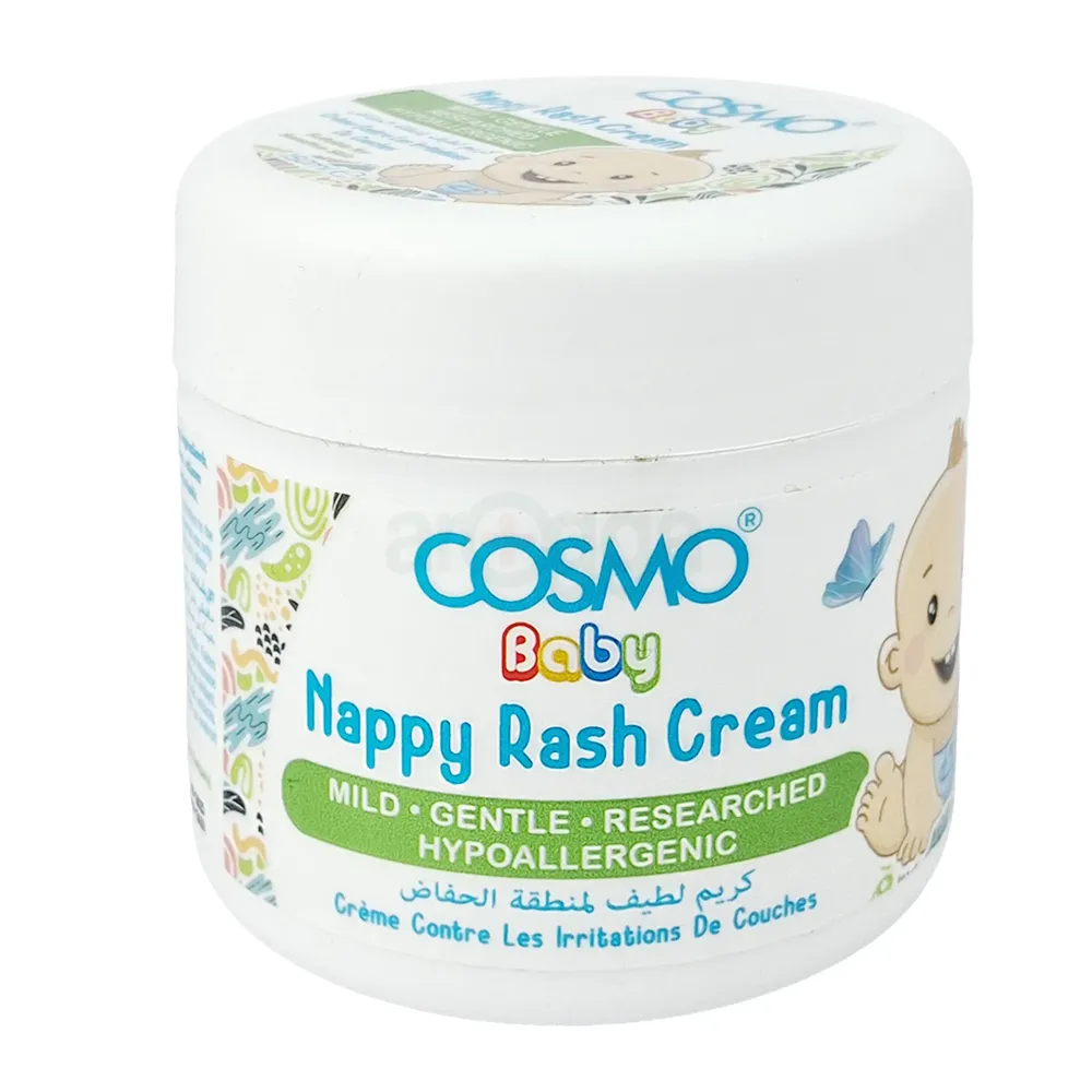 Cosmo Baby Nappy Rash Cream 150ml – Mild, Gentle & Hypoallergenic (Sensitive Skin)  