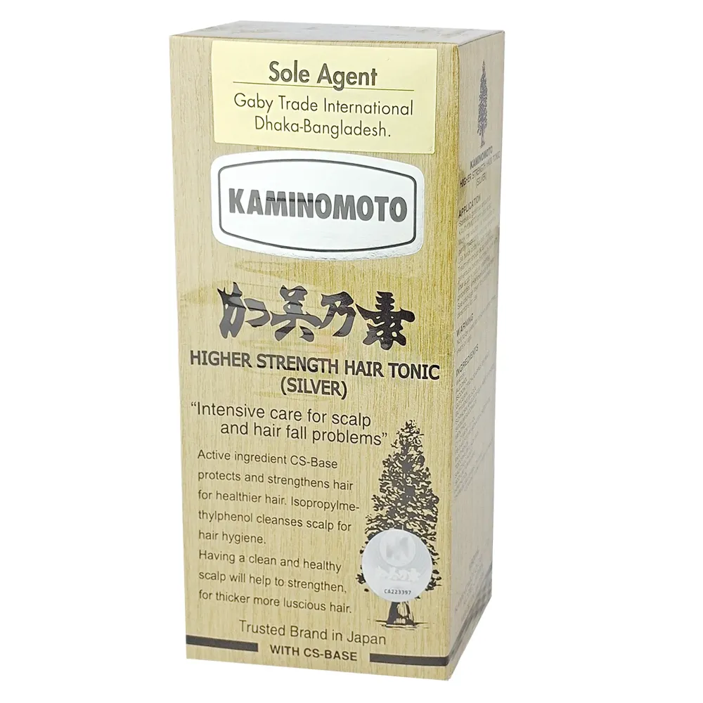 Kaminomoto Higher Strength Hair Tonic Silver 150ml (Made in Japan)  