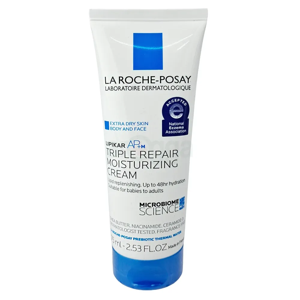 La Roche- Posay Lipikar AP+M Triple Repair Moisturizing Cream Body & Face For Dry Skin 75ml  