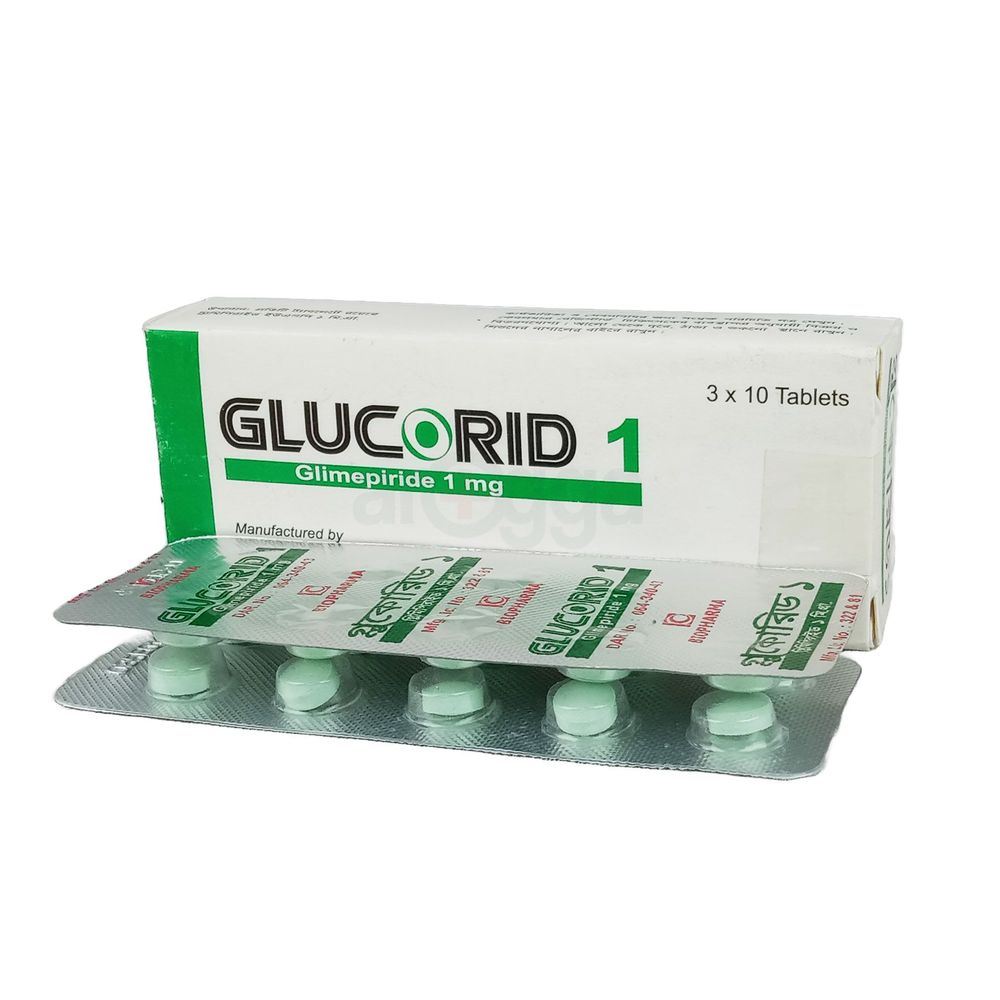 Glucorid 1mg Tablet