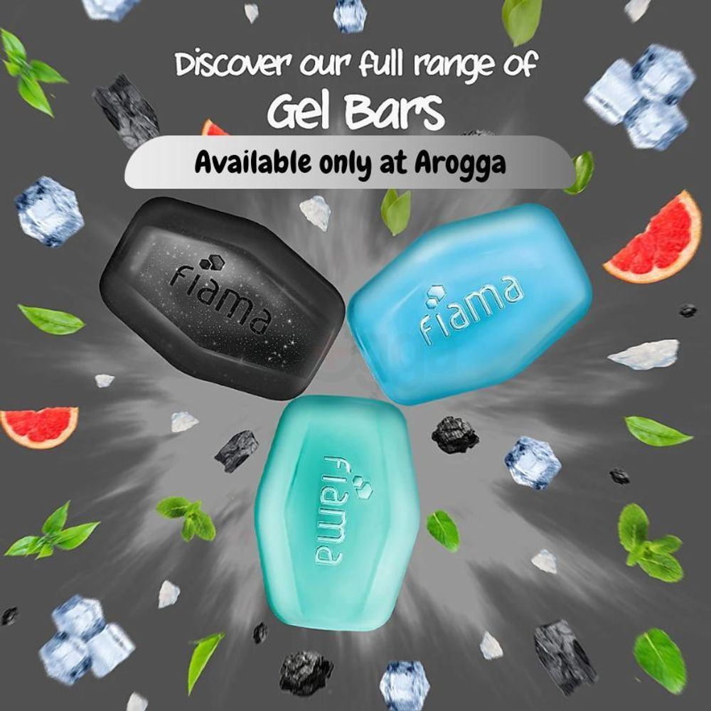 Fiama Men Refreshing Pluse Sea Minerals Gel Bar 125g  