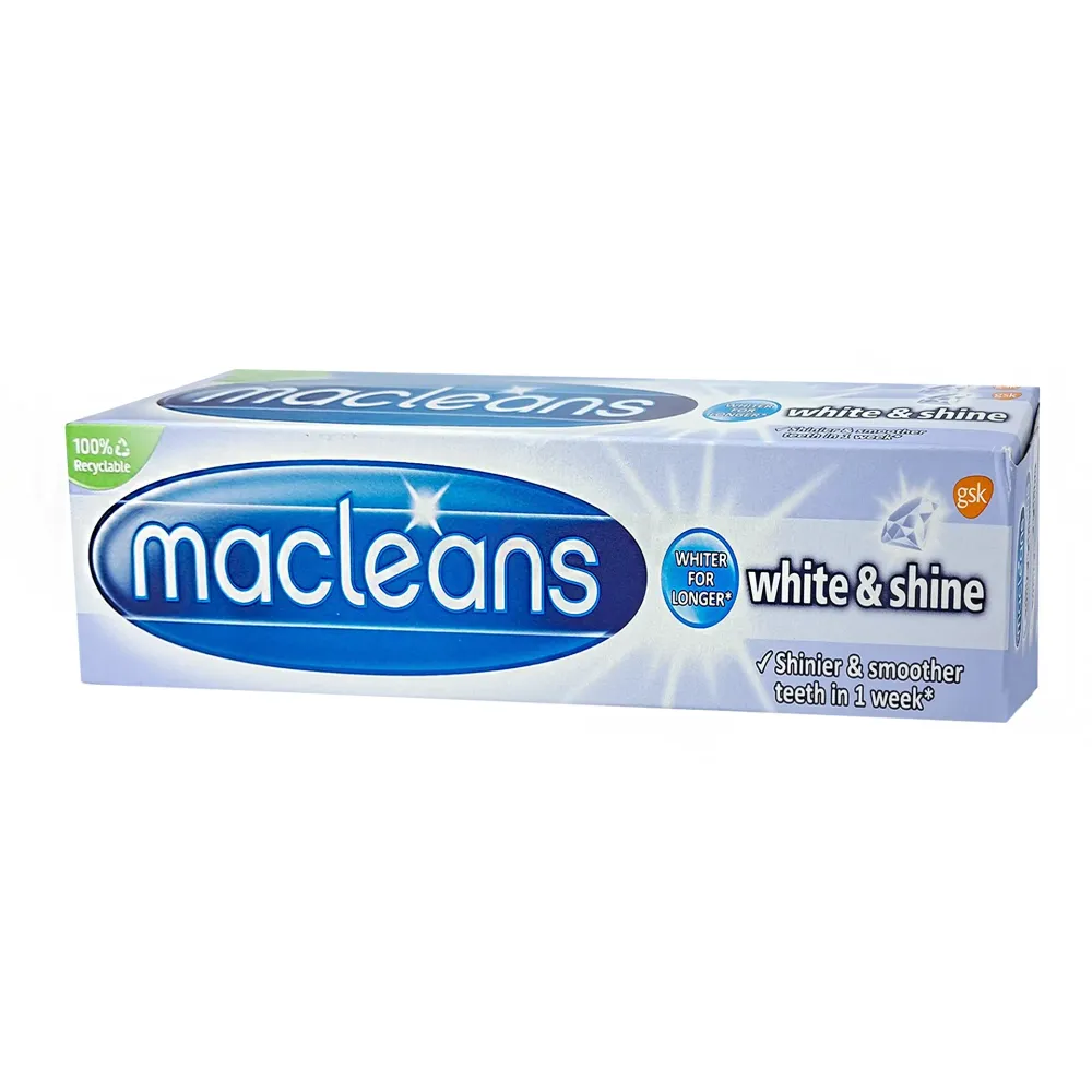 Macleans White & Shine Fluoride Toothpaste (100ml)  