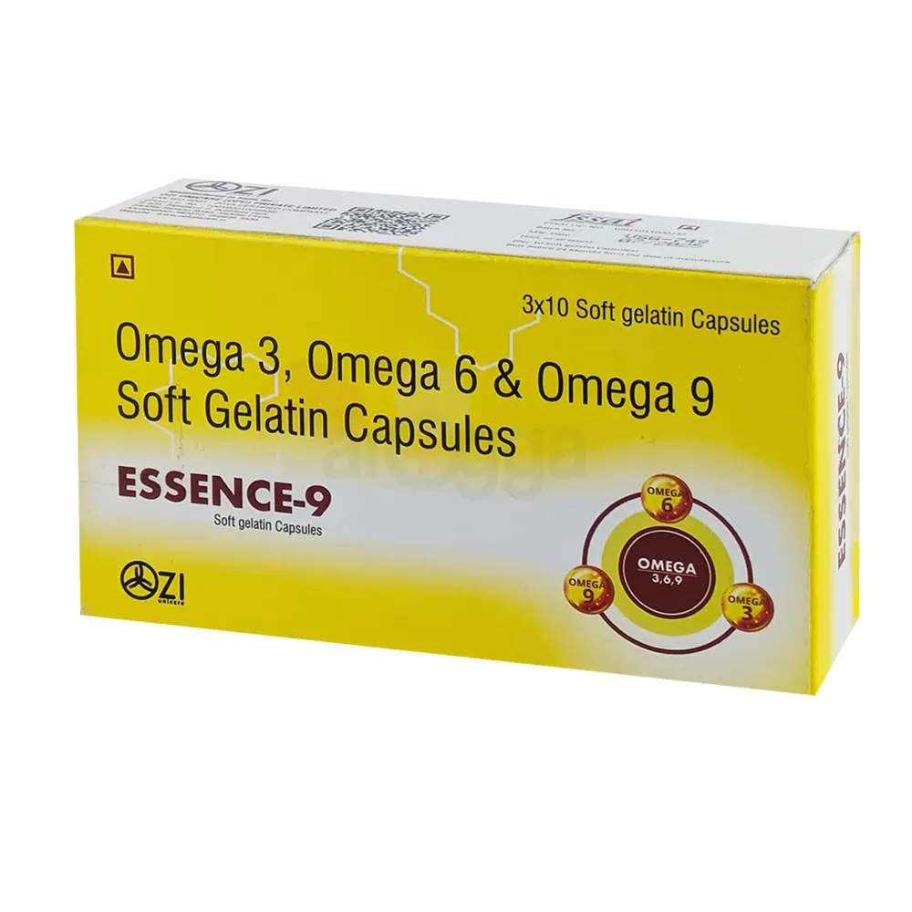 Essence-9 Omega 3-6-9 Soft Gelatin Capsules  
