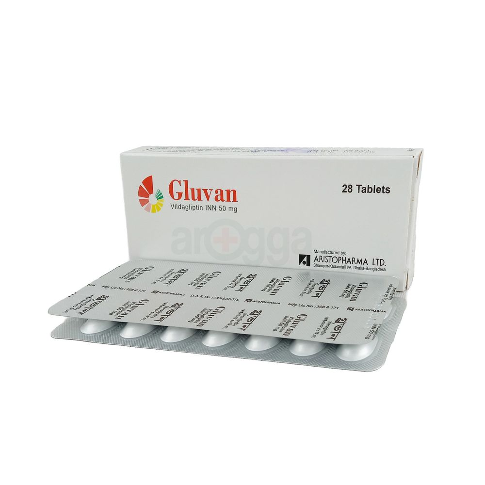 Gluvan 50mg Tablet