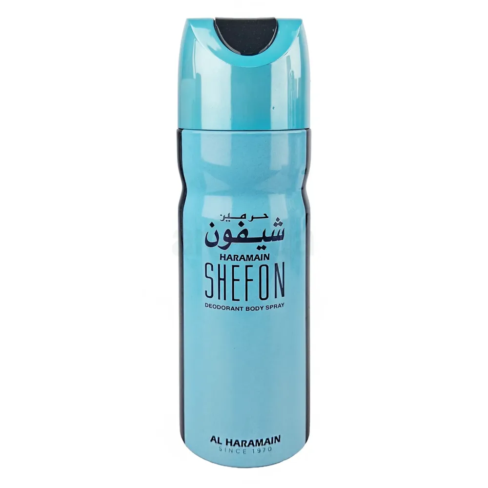 Al Haramain Shefon Deodorant Body Spray-200ml for Women(Made in UAE ...