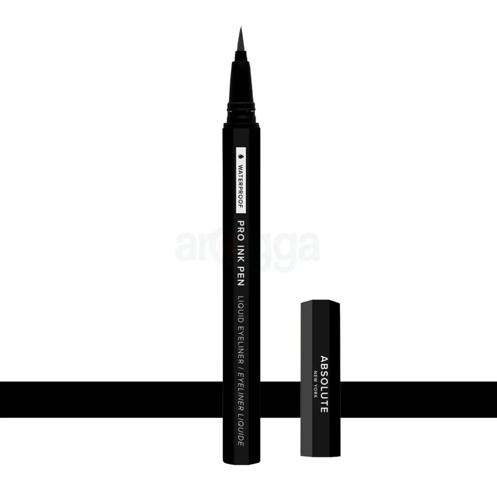 Absolute New York Waterproof Pro Ink Liquid Pen Eyeliner - (MEIP01-Jet ...