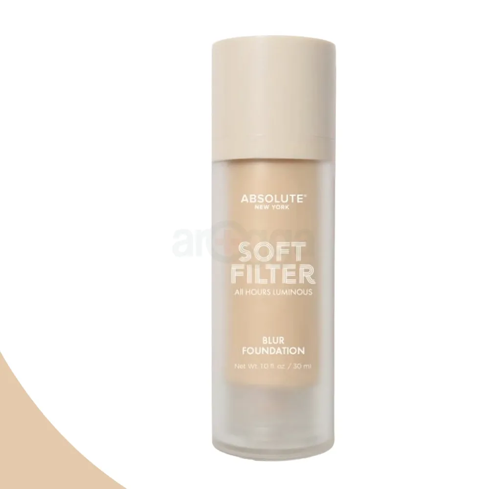 Absolute New York Soft Filter Blur Foundation 30ml (MFLF03-Warm Vanilla ...