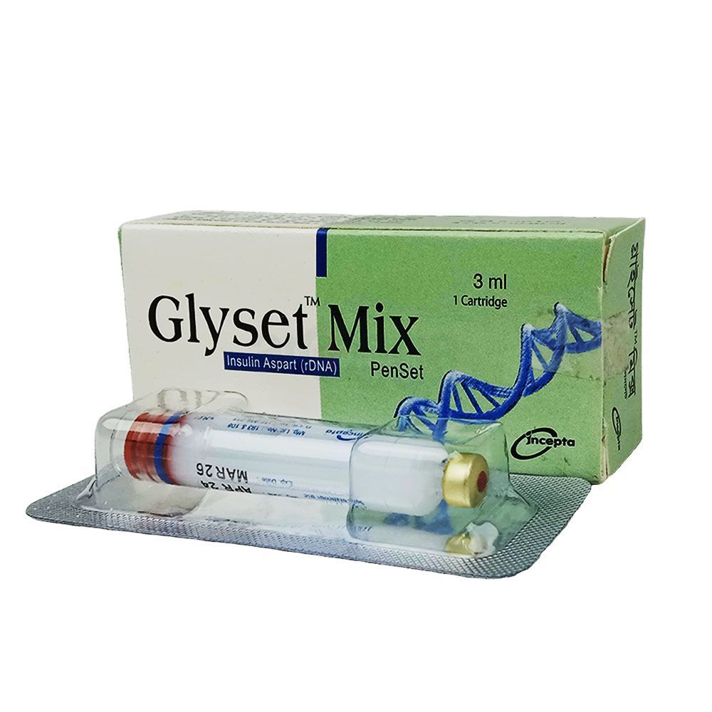 Glyset Mix Penset 100IU/ml Injection