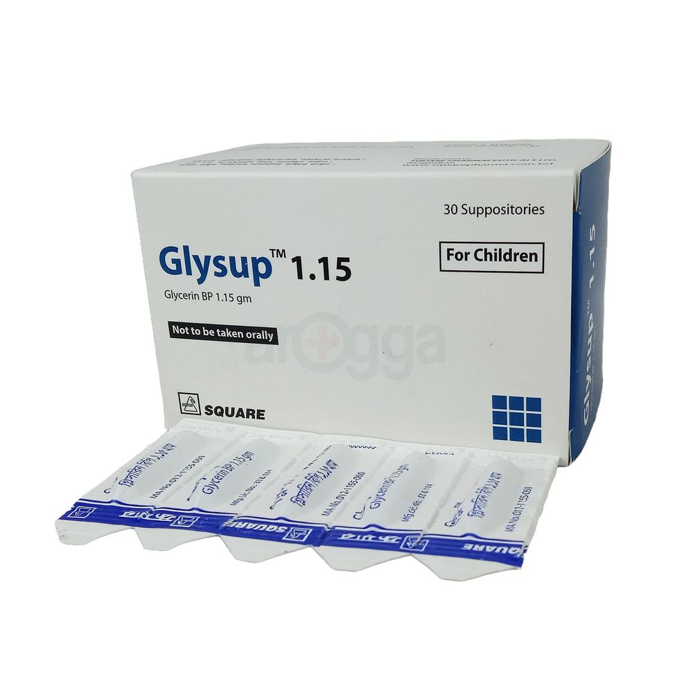 Glysup 1.15 1.15gm Suppository